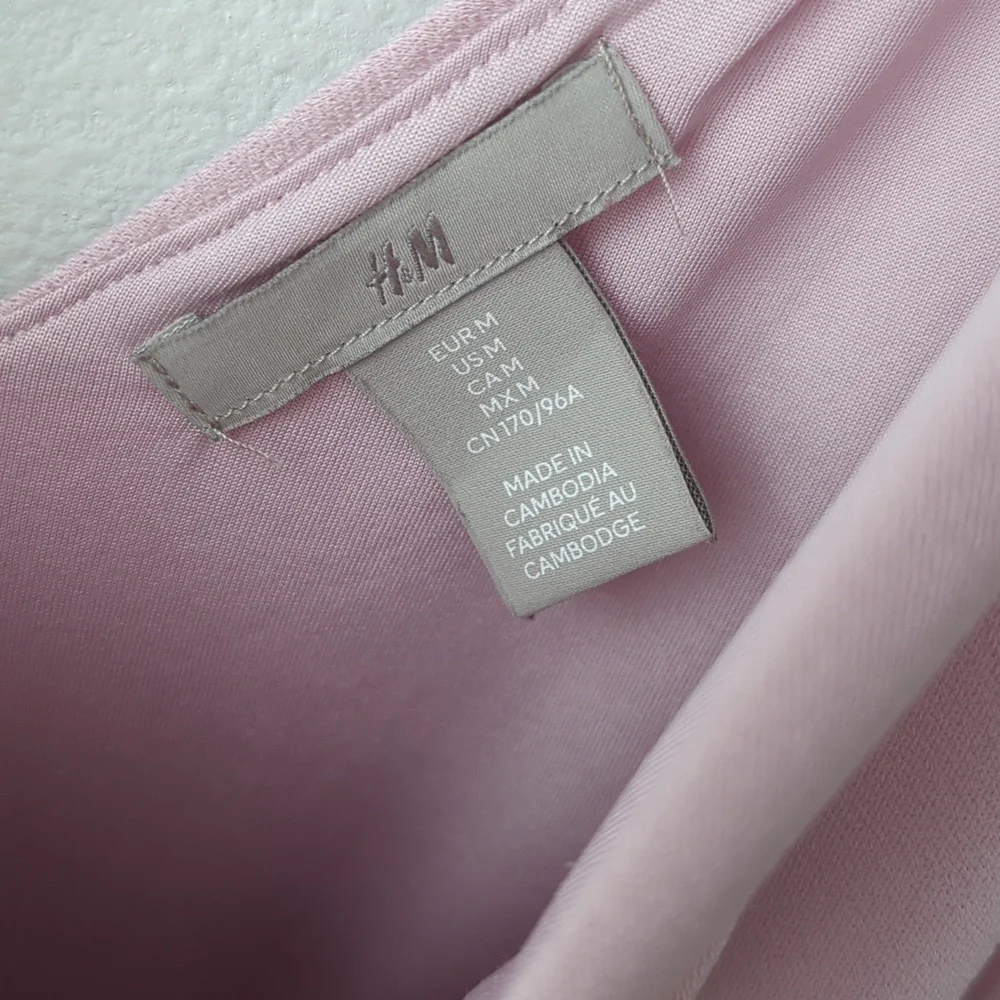 ❤️ H&M women's midi dress lavender/pink - Picture 2 of 5